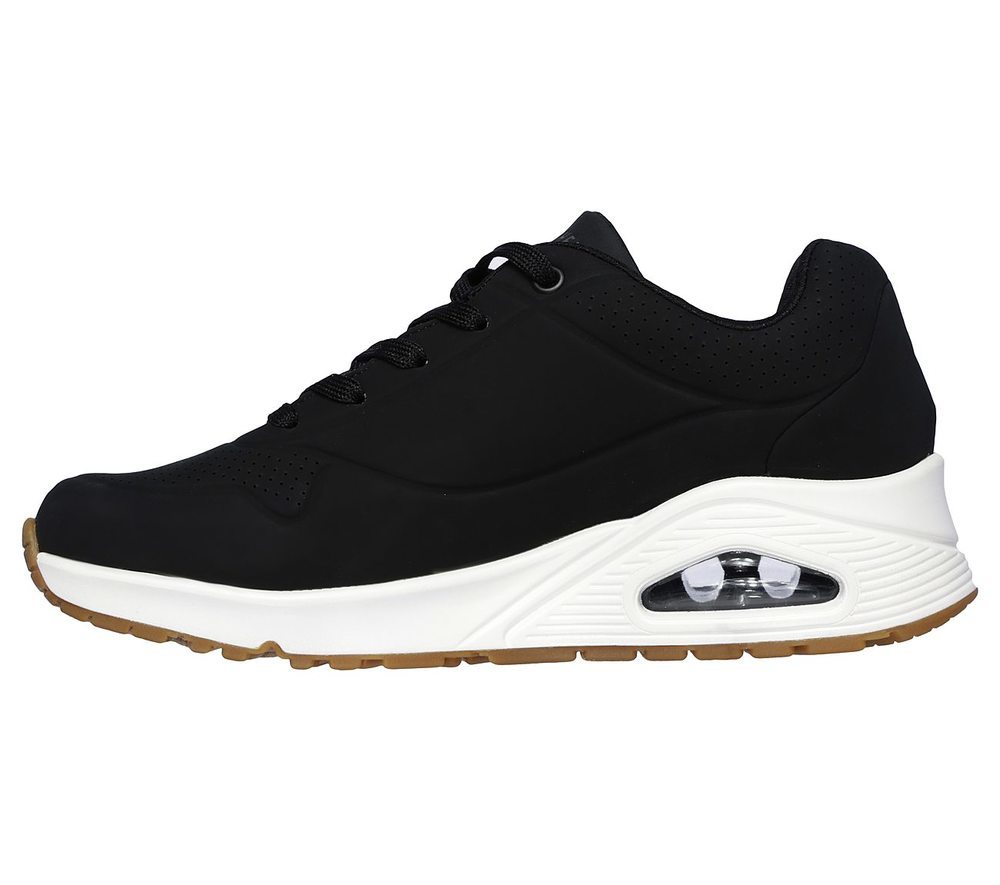 Skechers Παπούτσι Γυναικείο - Uno - Stand on Air 73690-BLK Black