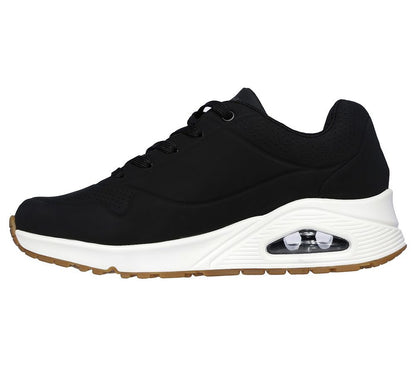 Skechers Παπούτσι Γυναικείο - Uno - Stand on Air 73690-BLK Black