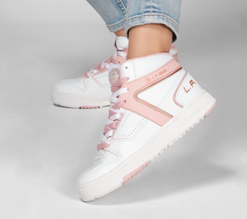 Skechers Παπούτσι Γυναικείο - L.A Gear - Street Slammer 74312 WLPK White / Light Pink