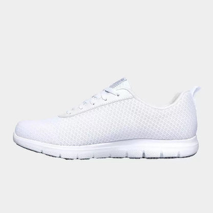 Skechers Παπούτσι Γυναικείο - Work Relaxed Fit: Ghenter - Bronaugh 77210EC-WHT