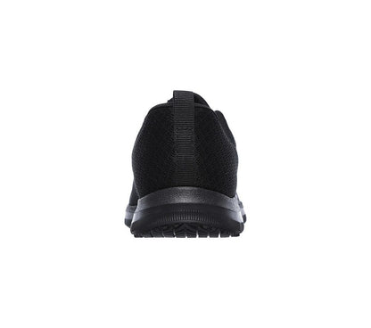 Skechers Παπούτσι Γυναικείο - Work Relaxed Fit: Ghenter - Bronaugh SR 77210-BLK Black