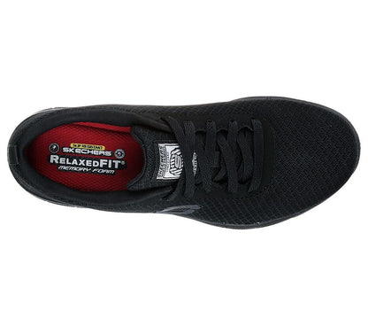 Skechers Παπούτσι Γυναικείο - Work Relaxed Fit: Ghenter - Bronaugh SR 77210-BLK Black