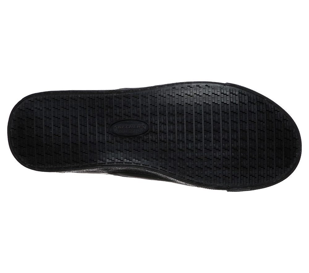 Skechers Παπούτσι Ανδρικό -Work Relaxed Fit: Sudler - Dedham SR -77500-BLK Black