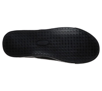 Skechers Παπούτσι Ανδρικό -Work Relaxed Fit: Sudler - Dedham SR -77500-BLK Black