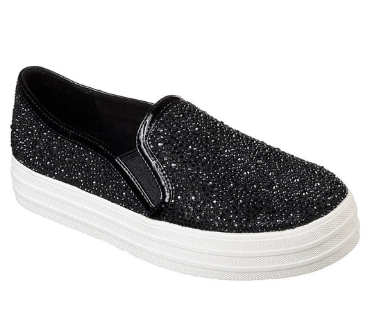 Skechers Παπούτσι Γυναικείο -Double Up - Glitzy Gal 788-BLK Black
