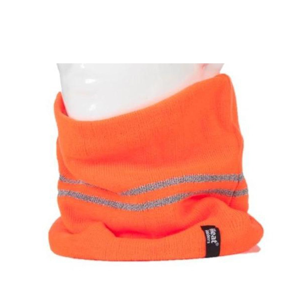 Heat Holders Ανδρικό Περιλαίμιο - Workforce Neckwarmer with Reflective Stripe - Orange - 80072