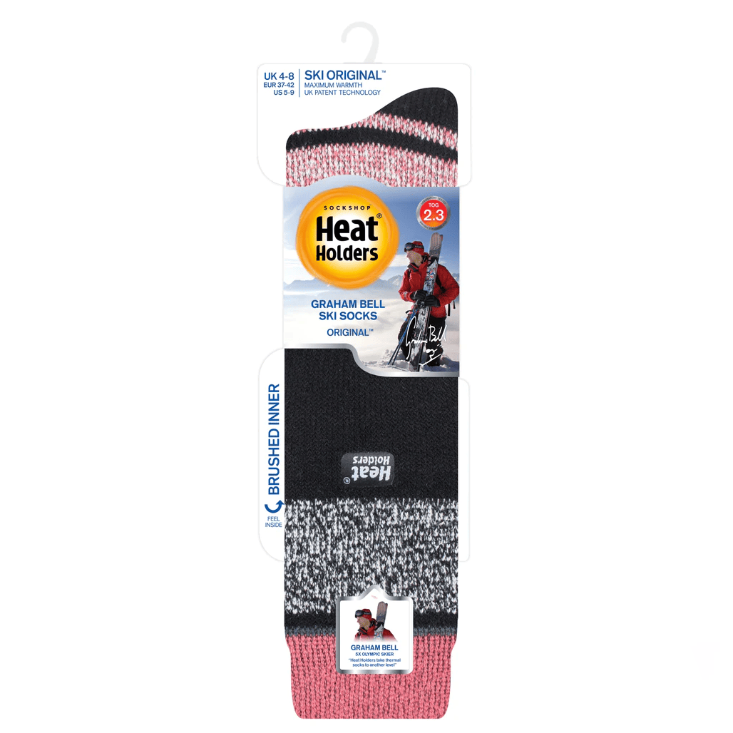 Heat Holders Γυναικείες Κάλτσες για Σκι - Black - 80073