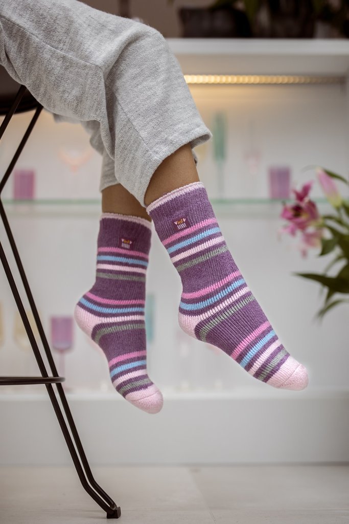 Heat Holders Γυναικείες Κάλτσες - Gift Box - Purple - 80074