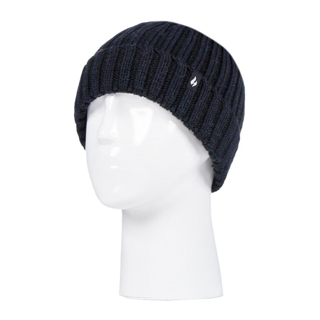 Heat Holders Παιδικός Σκούφος - Ribbed Hat - Black - 80083-8849