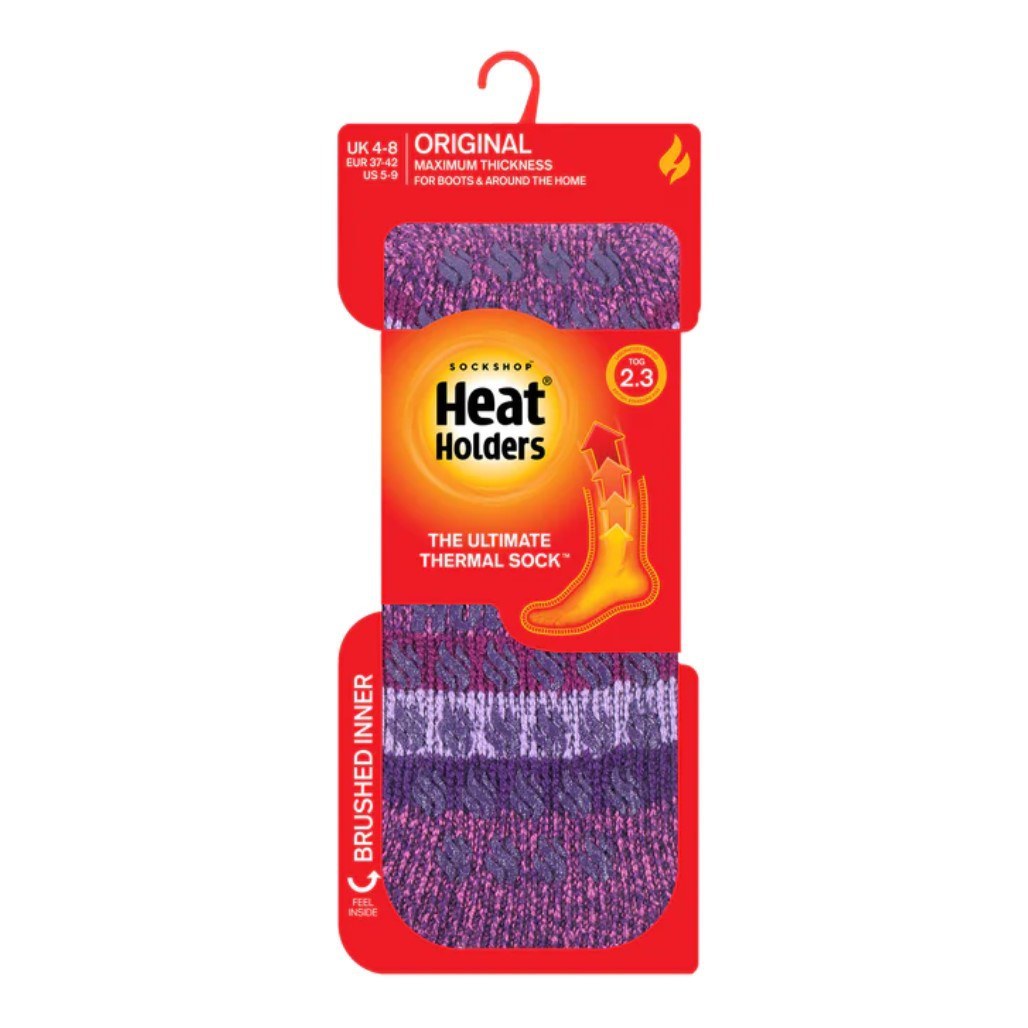 Heat Holders Γυναικείες Κάλτσες - Ladies Slipper Petunia - 80089-2541 - Purple
