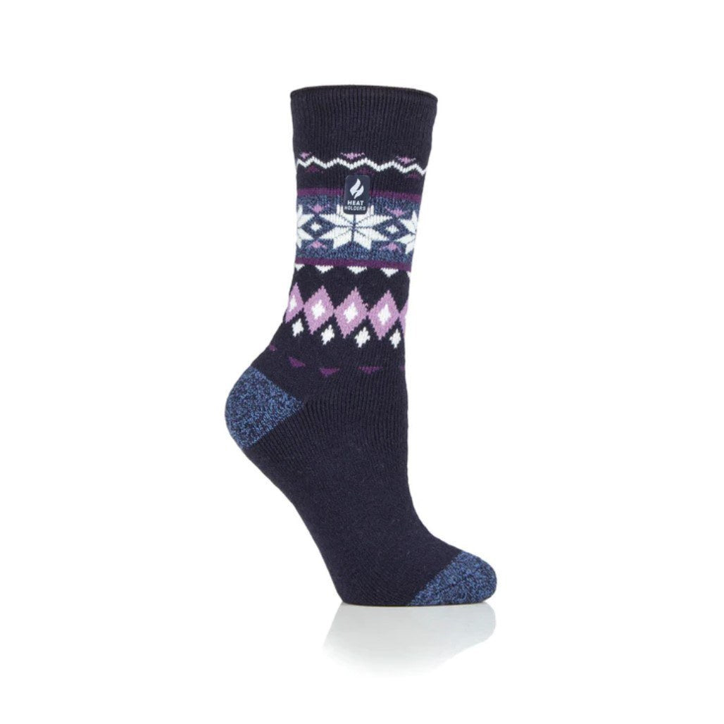 Heat Holders Γυναικείες Κάλτσες - Lite Lima Fairisle - 80090-5800 - Denim