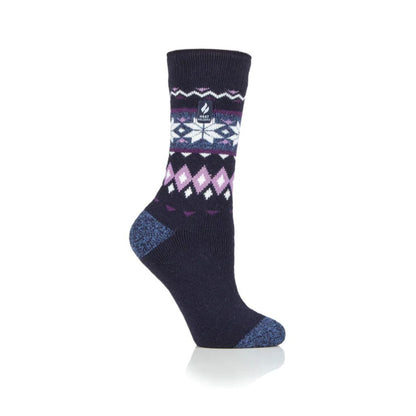 Heat Holders Γυναικείες Κάλτσες - Lite Lima Fairisle - 80090-5800 - Denim