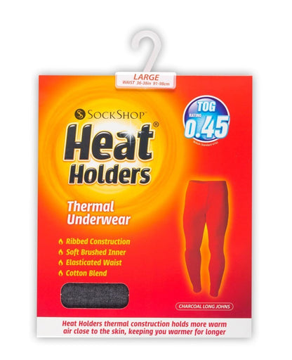 Heat Holders Ανδρικό Ισοθερμικό Παντελόνι - Mens Long Johns - Grey - 80109