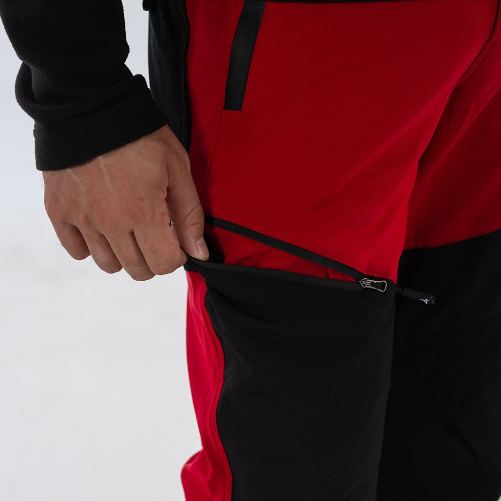 Apu Ανδρικό Παντελόνι Πεζοπορίας - Makalu - 80500 - Red