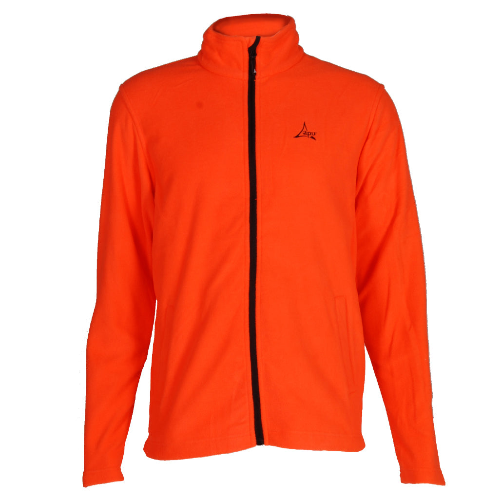 Apu Ζακέτα Fleece - Full Zip - Orange - 80512