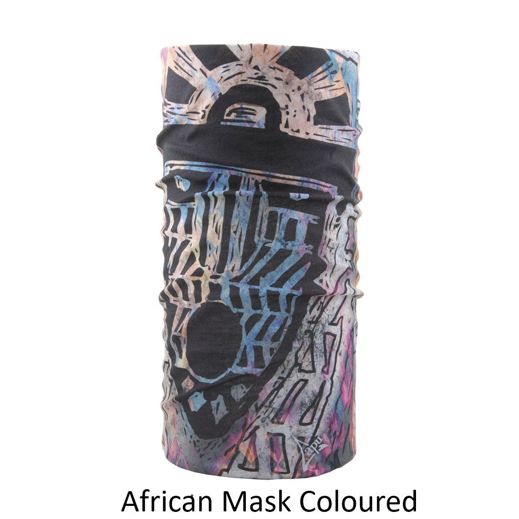 Apu Περιλαίμιο - Bandana - African Mask Coloure - 80517-AFRICANMASK