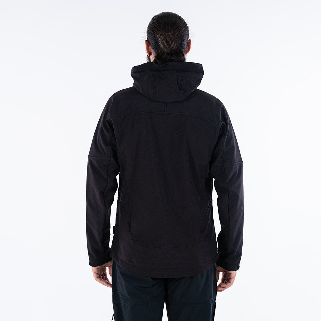 Apu Ανδρικό Αδιάβροχο Αντιανεμικό Μπουφάν - Softshell Jacket Hima-a-laya II - 80535 - Black