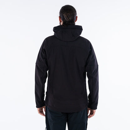 Apu Ανδρικό Αδιάβροχο Αντιανεμικό Μπουφάν - Softshell Jacket Hima-a-laya II - 80535 - Black