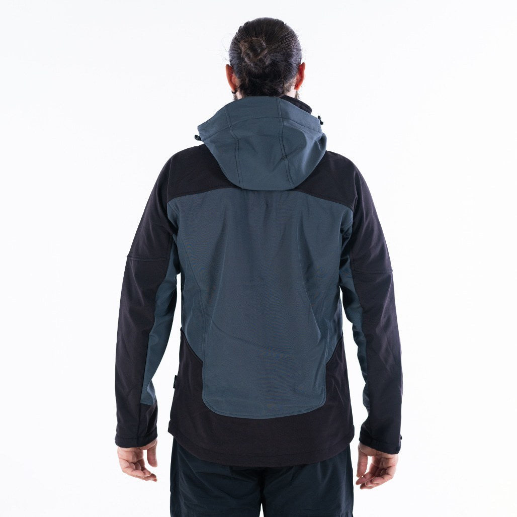 Apu Ανδρικό Αδιάβροχο Αντιανεμικό Μπουφάν - Softshell Jacket Hima-a-laya II - 80535 - Grey Black