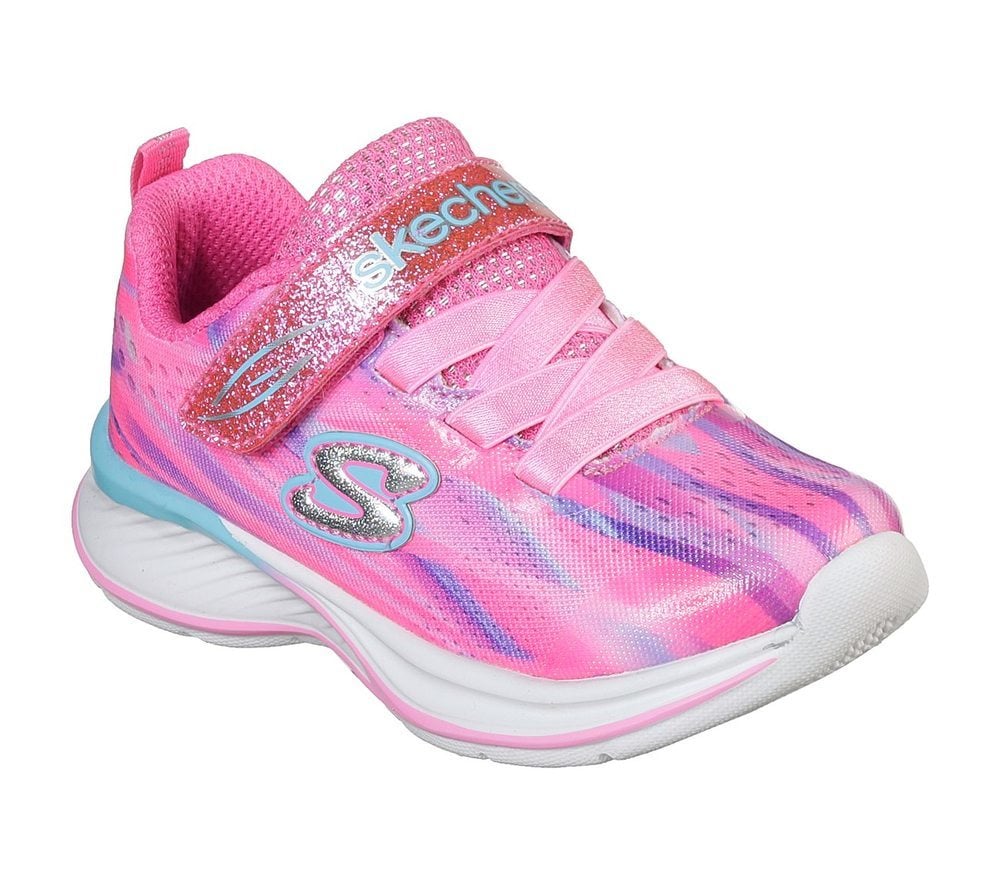 Skechers Παπούτσι Bebe- Jumpin Jams - Dream Runner 81392N-PKMT Pink-Multi