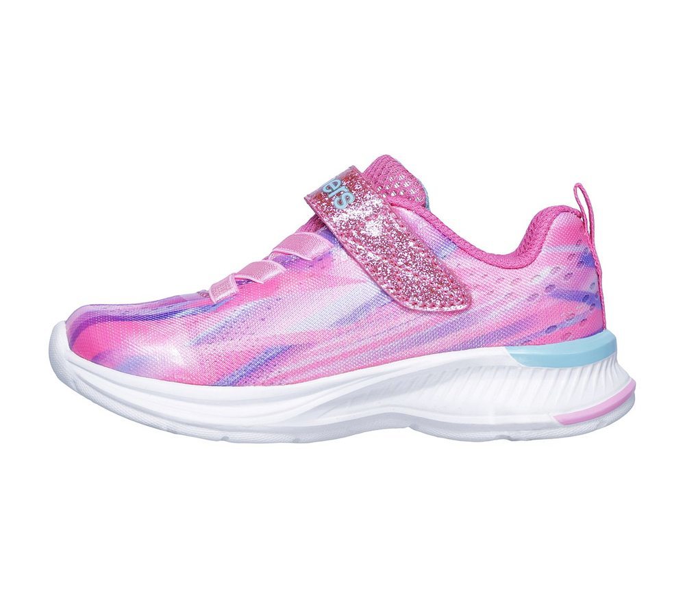 Skechers Παπούτσι Bebe- Jumpin Jams - Dream Runner 81392N-PKMT Pink-Multi