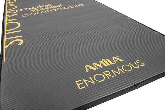 Amila Στρώμα Γυμναστικής NBR 10mm ENORMOUS - 81774-Black