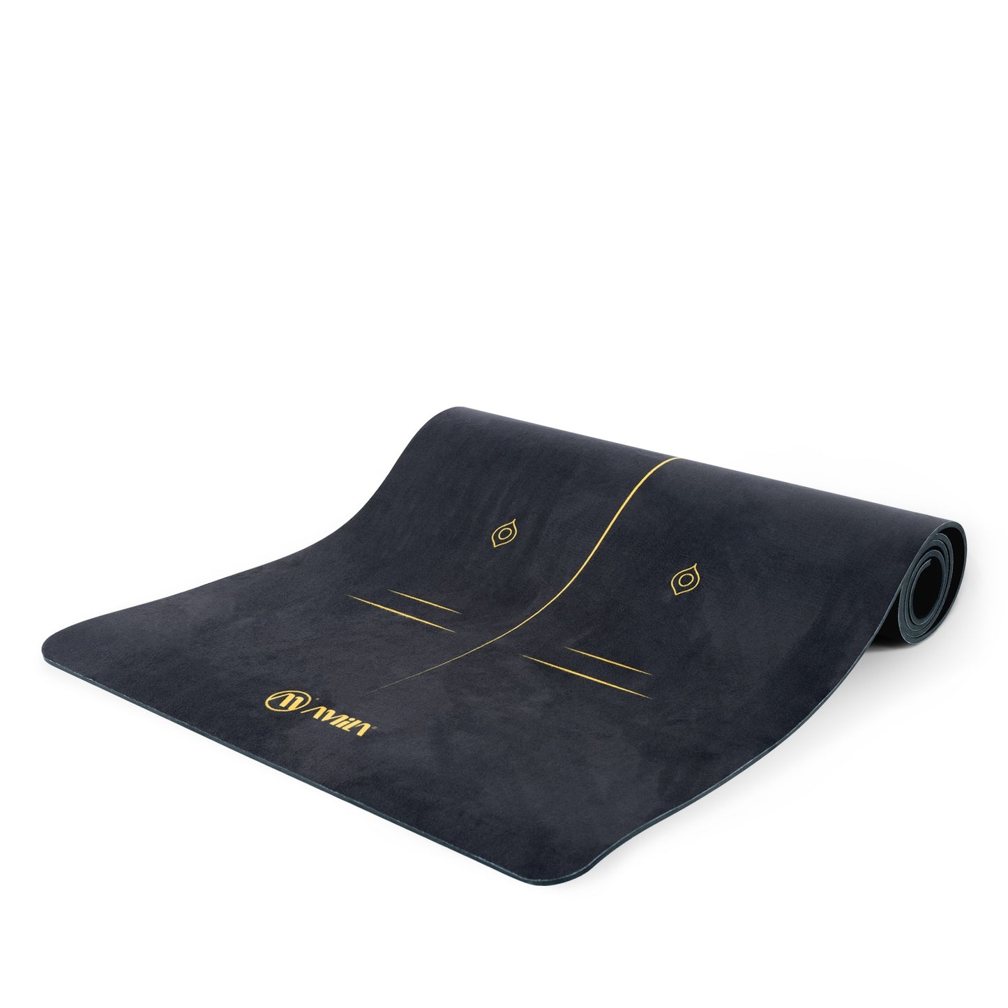 Amila Στρώμα Yoga 6mm TPE & Suede - 81779-Black