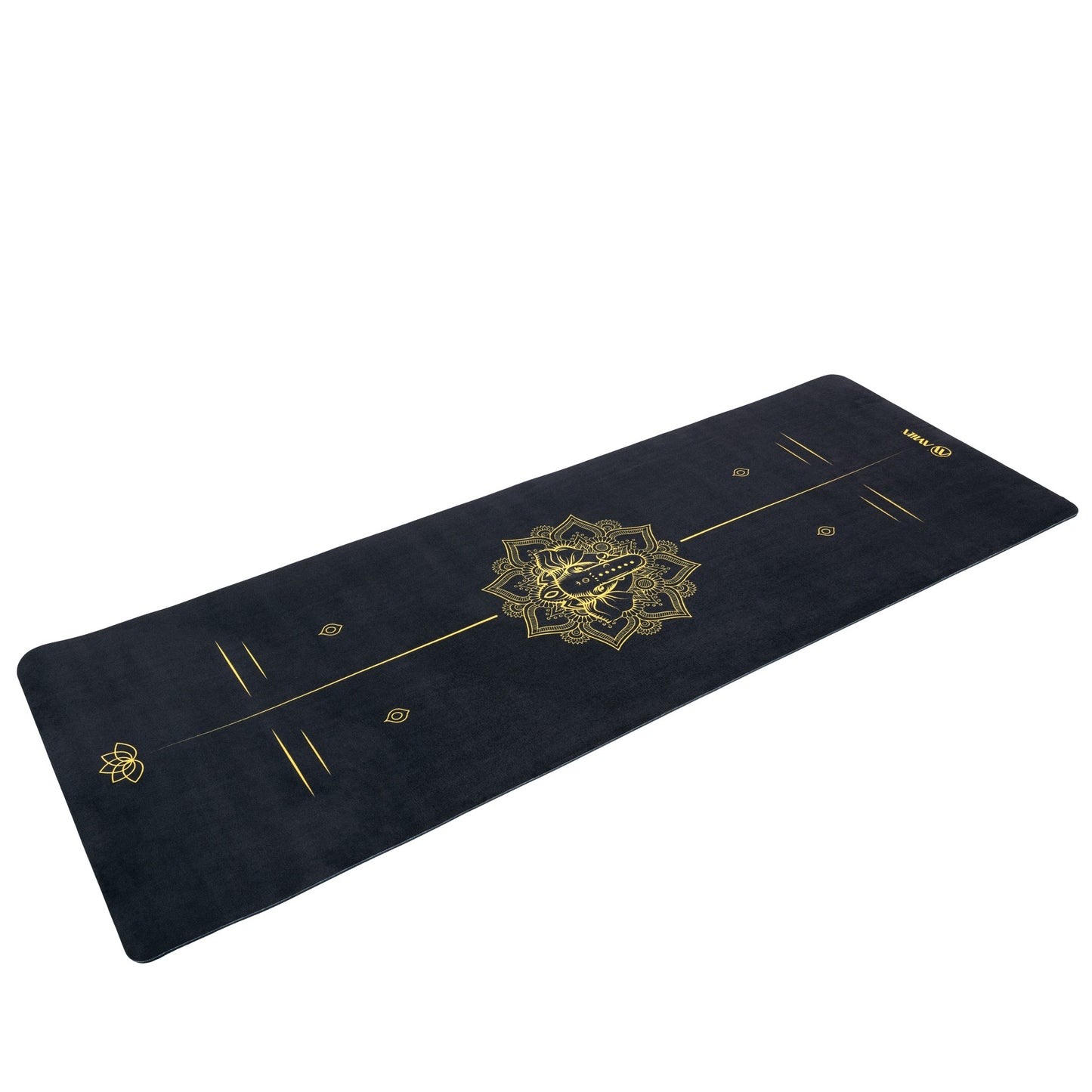 Amila Στρώμα Yoga 6mm TPE & Suede - 81779-Black