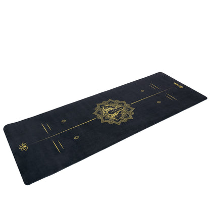 Amila Στρώμα Yoga 6mm TPE & Suede - 81779-Black