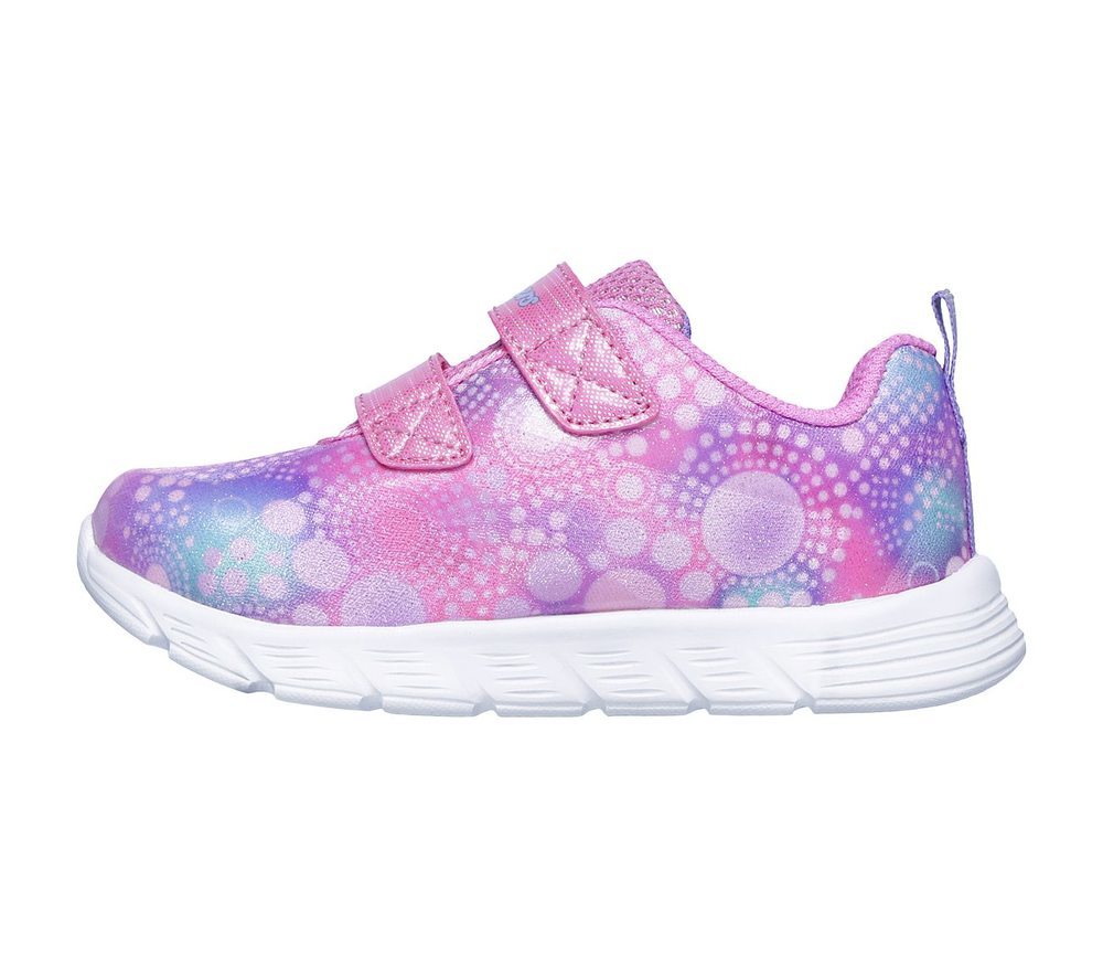 Skechers Παπούτσι Bebe- Comfy Flex - Dainty Dash 82187N-PKMT Pink-Multi