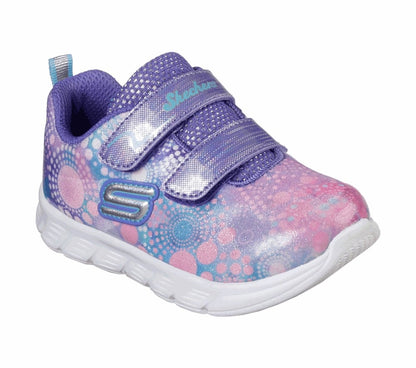 Skechers Παπούτσι Bebe- Comfy Flex - Dainty Dash 82187N-PRMT Purple-Multi