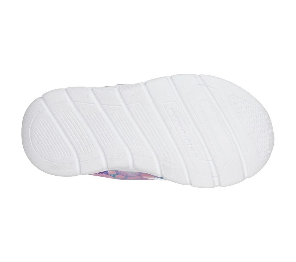 Skechers Παπούτσι Bebe- Comfy Flex - Dainty Dash 82187N-PRMT Purple-Multi