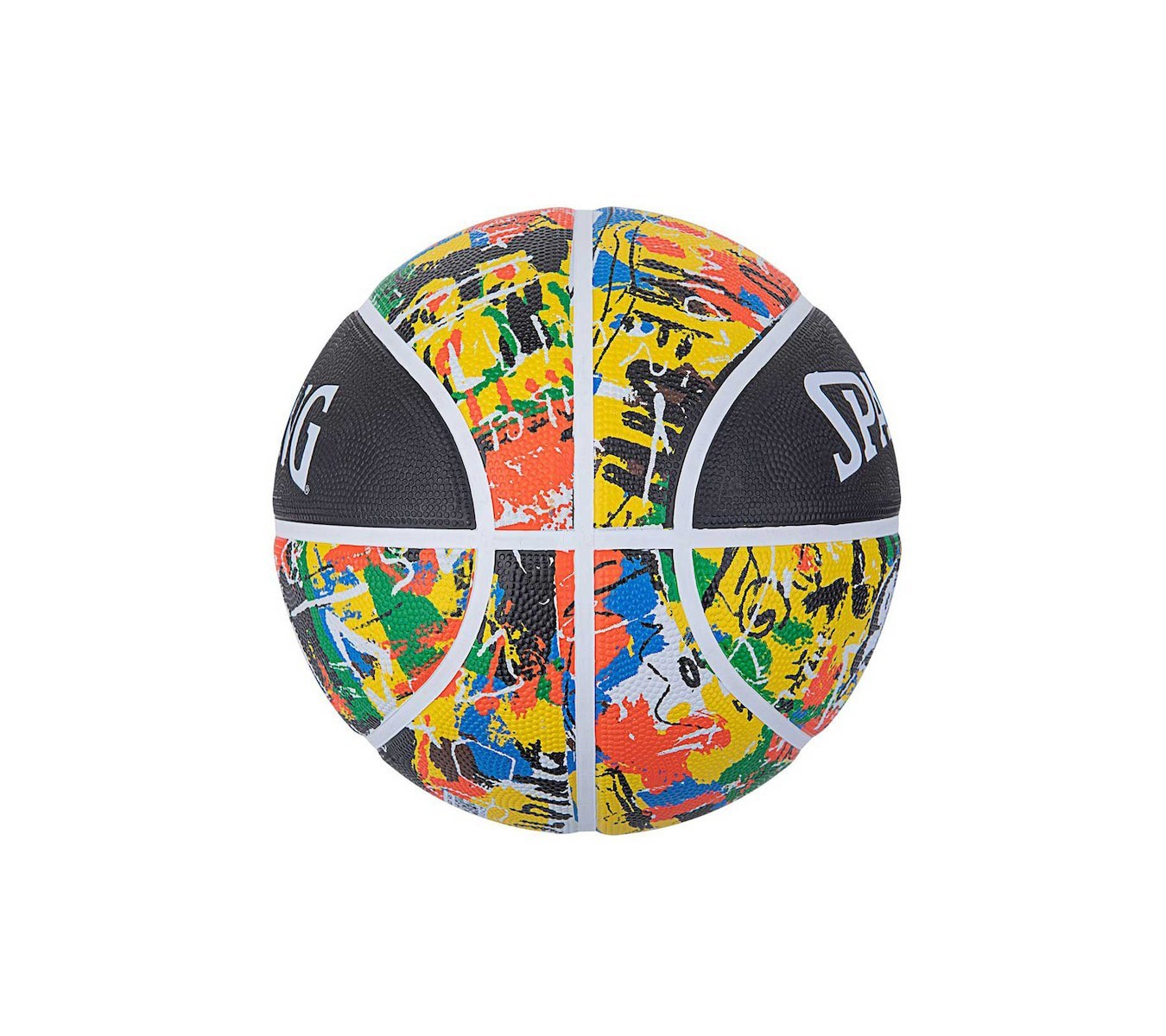 Spalding Μπάλα Μπάσκετ - Rainbow Graffiti Rubber Basketball Size 7 - 84-372Z1