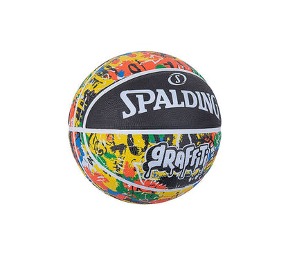 Spalding Μπάλα Μπάσκετ - Rainbow Graffiti Rubber Basketball Size 7 - 84-372Z1