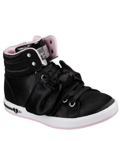Skechers Παπούτσι Γιά Κορίτσι - Shoutouts - Bow N Bling 84356L-BKPK Black