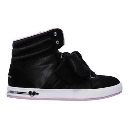 Skechers Παπούτσι Γιά Κορίτσι - Shoutouts - Bow N Bling 84356L-BKPK Black