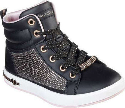 Skechers Παπούτσι Γιά Κορίτσι -Shoutouts - Sparkle & Style 84360L BKRG