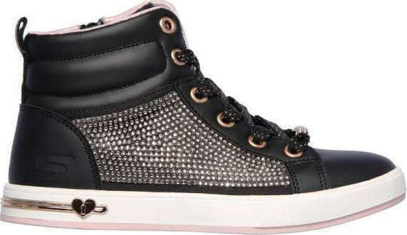 Skechers Παπούτσι Γιά Κορίτσι -Shoutouts - Sparkle & Style 84360L BKRG