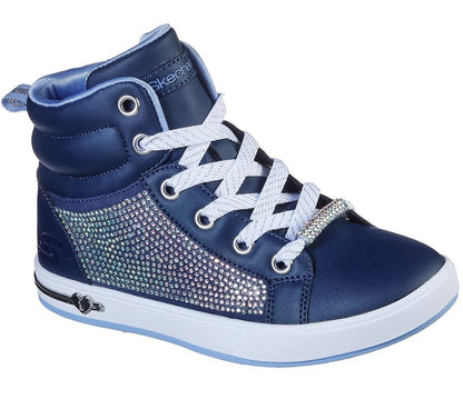 Skechers Παπούτσι Γιά Κορίτσι -Shoutouts - Sparkle & Style 84360L NVY Navy