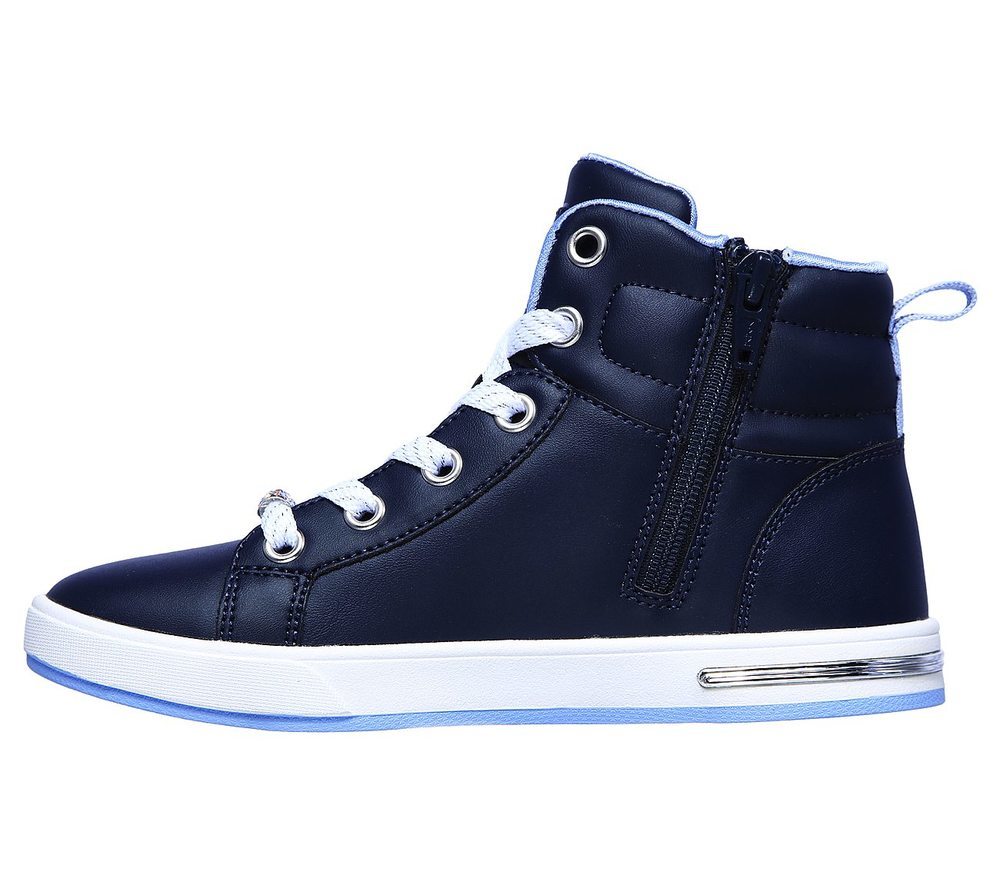 Skechers Παπούτσι Γιά Κορίτσι -Shoutouts - Sparkle & Style 84360L NVY Navy
