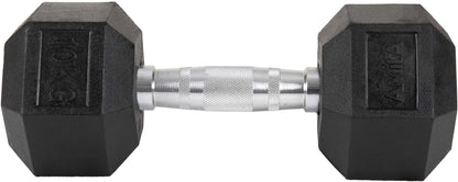 Amila Αλτήρας Εξάγωνος Rubber Cover Class A 10Kg - 84539-Black