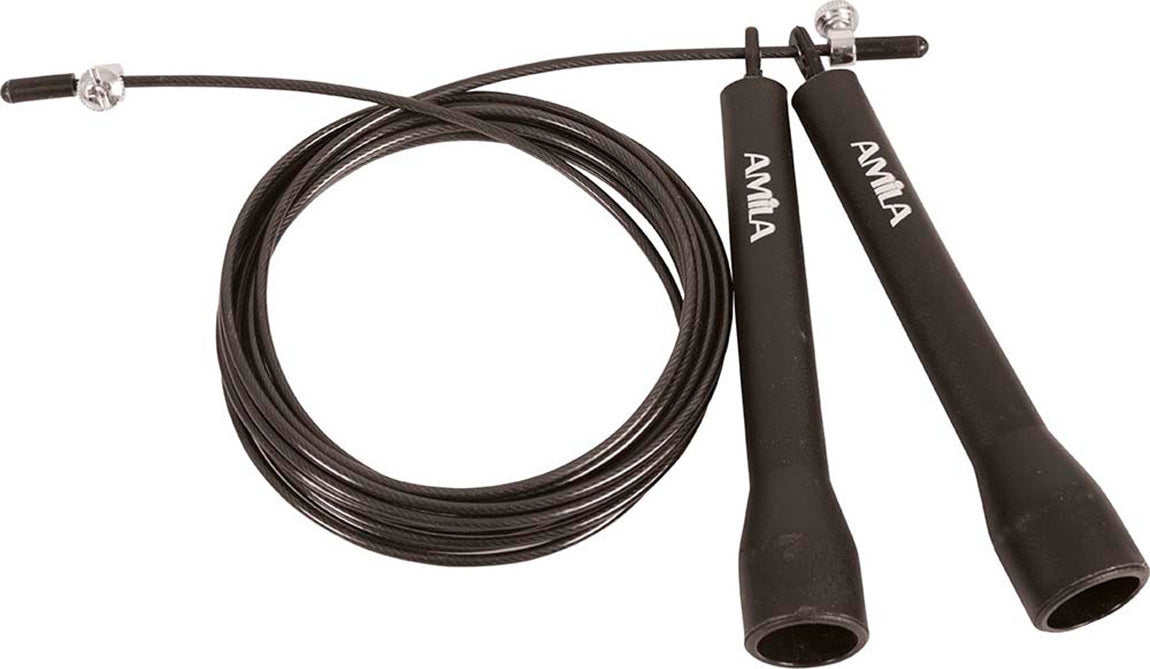 Amila Σχοινάκι Ταχύτητας - Speed Rope - Black - 84558