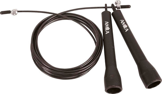 Amila Σχοινάκι Ταχύτητας - Speed Rope - Black - 84558