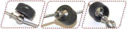 Amila Σχοινάκι Ταχύτητας με Βαρίδια - Speed Rope - Black - 84575