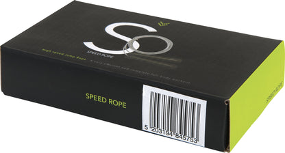Amila Σχοινάκι Ταχύτητας με Βαρίδια - Speed Rope - Black - 84575