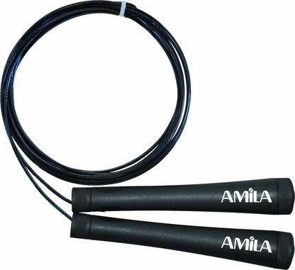 Amila Σχοινάκι Ταχύτητας - Speed Rope - Black - 84576