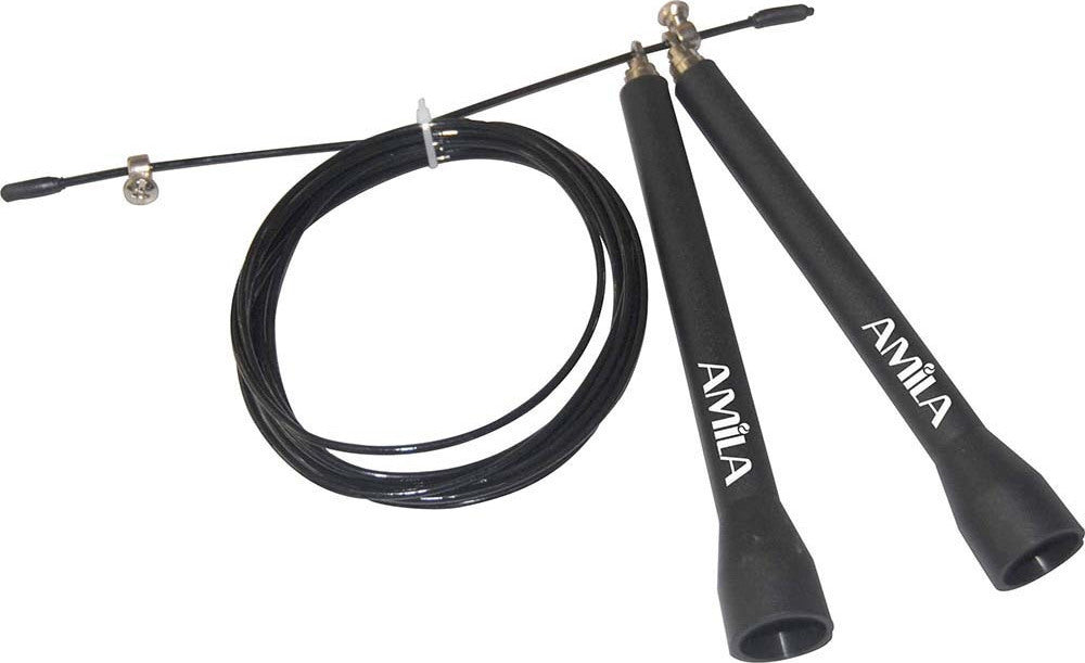 Amila Σχοινάκι Ταχύτητας - Speed Rope - Black - 84576