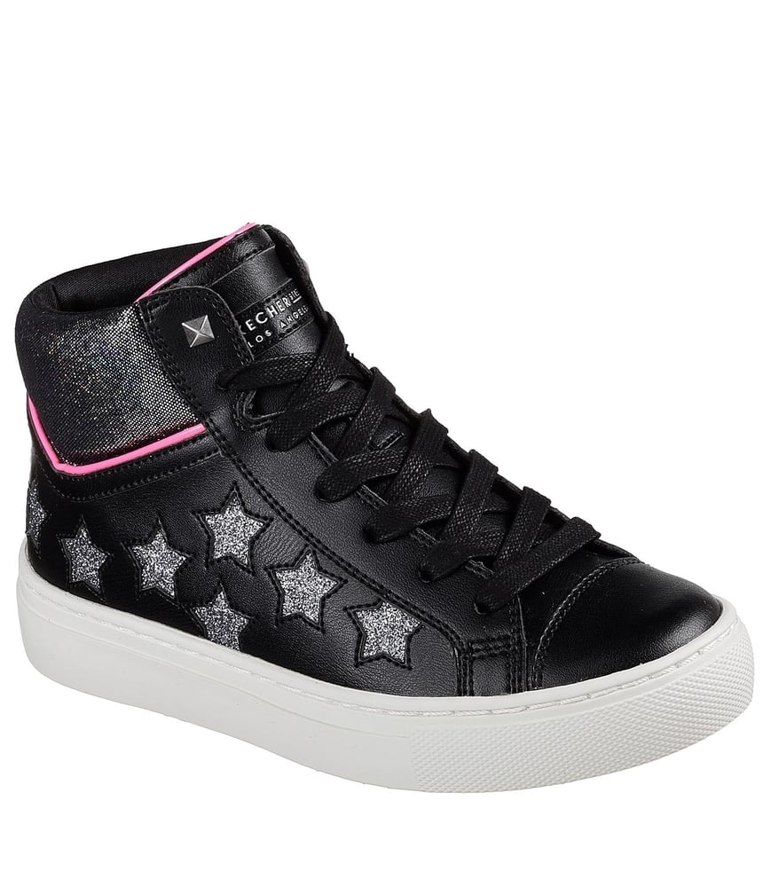 Skechers Παπούτσι Γιά Κορίτσι - Sidestreet - Funk It Out 84595L-BKSL Black-Silver