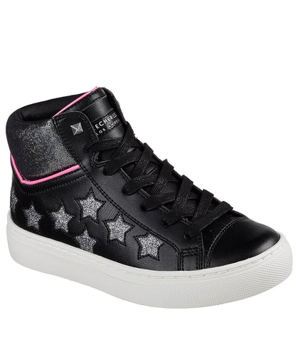 Skechers Παπούτσι Γιά Κορίτσι - Sidestreet - Funk It Out 84595L-BKSL Black-Silver