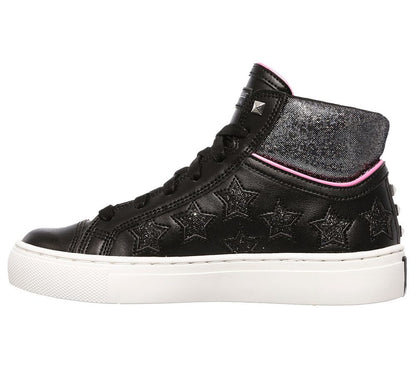 Skechers Παπούτσι Γιά Κορίτσι - Sidestreet - Funk It Out 84595L-BKSL Black-Silver